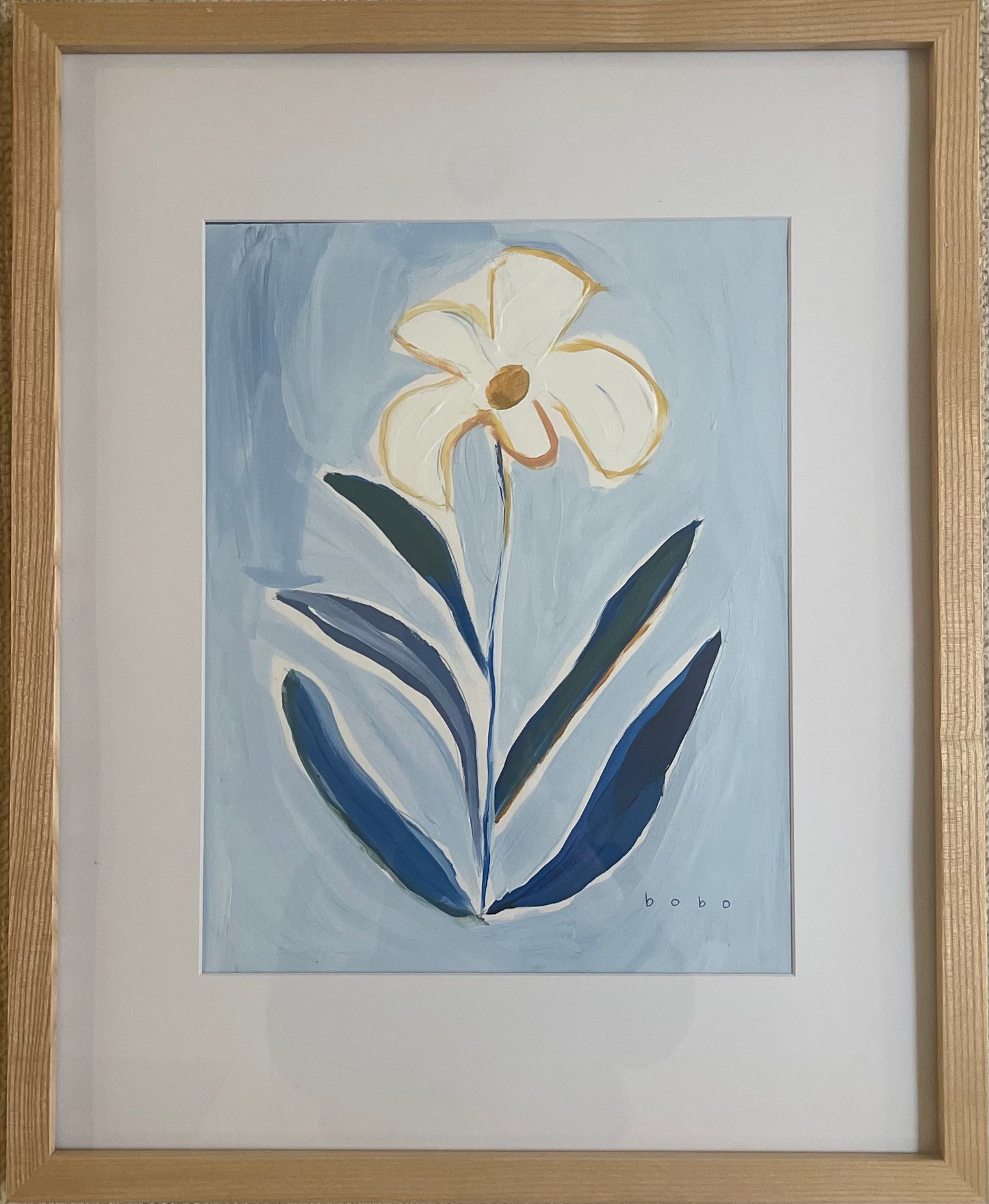 Blue Botanical II - Clements Fine Rugs