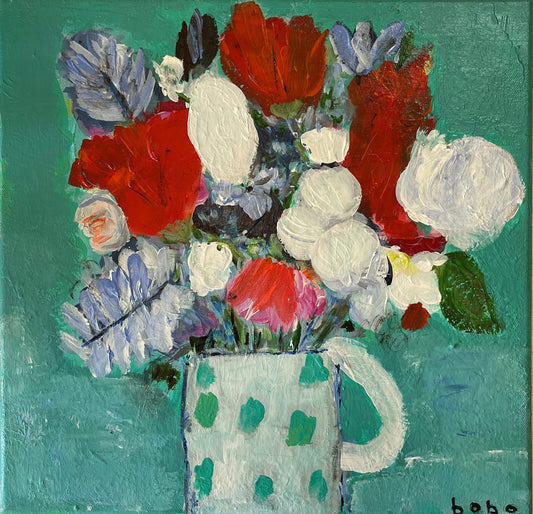 Blooming Vessel - Clements Fine Rugs 