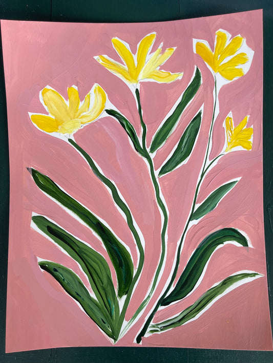 Rose Botanical I - Clements Fine Rugs 