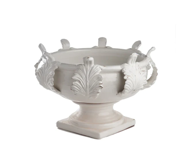 Vinci Centerpiece, Acanthus Leaf Decor, Medium - Clements Fine Rugs 